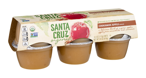 Santa Cruz Organic Cinnamon Apple Sauce 6 Pack Hy Vee Aisles