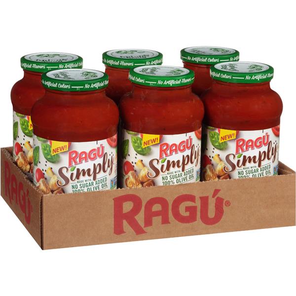 Ragu Simply Roasted Garlic Pasta Sauce Hy Vee Aisles Online Grocery Shopping