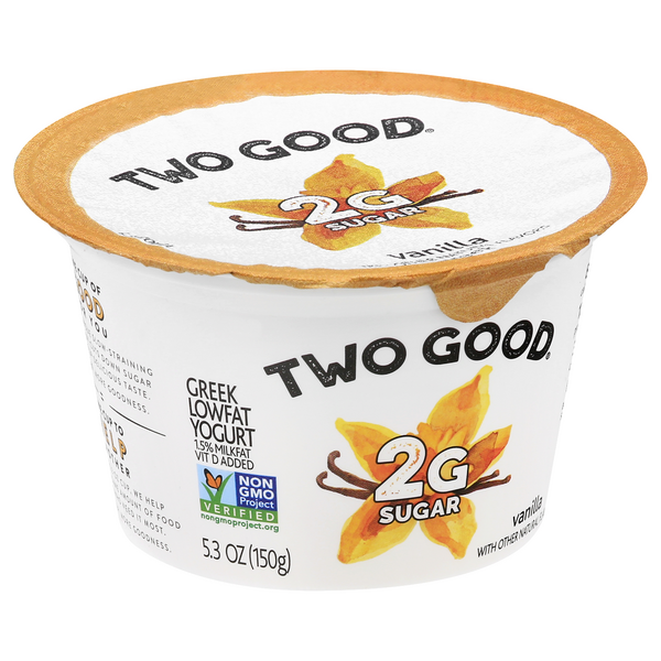 Light & Fit Two Good Vanilla Greek Yogurt | Hy-Vee Aisles Online ...