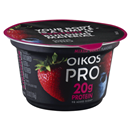 Oikos Yogurt, 2% Milkfat, Mixed Berry Flavored, Cultured Ultra-Filtered Milk