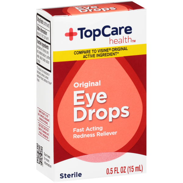 TopCare Sterile Eye Drops Original HyVee Aisles Online Grocery Shopping