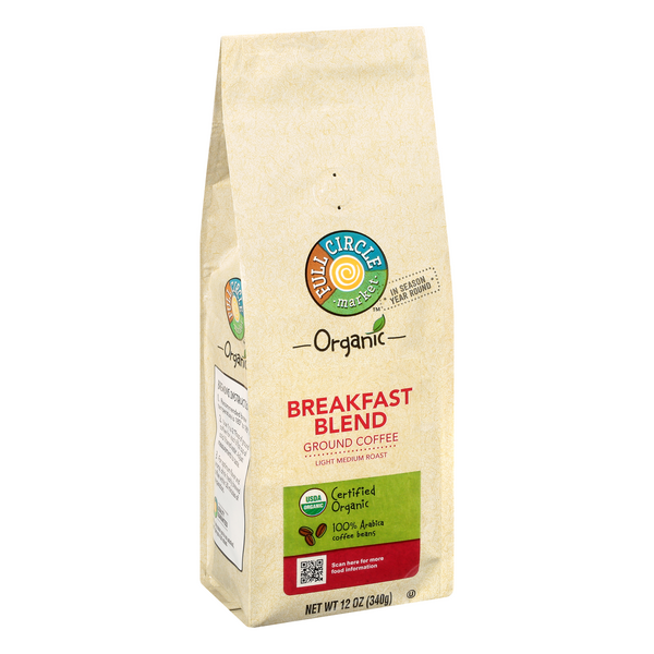 Full Circle Ground Morning Blend Medium Roast Coffee | Hy-Vee Aisles ...