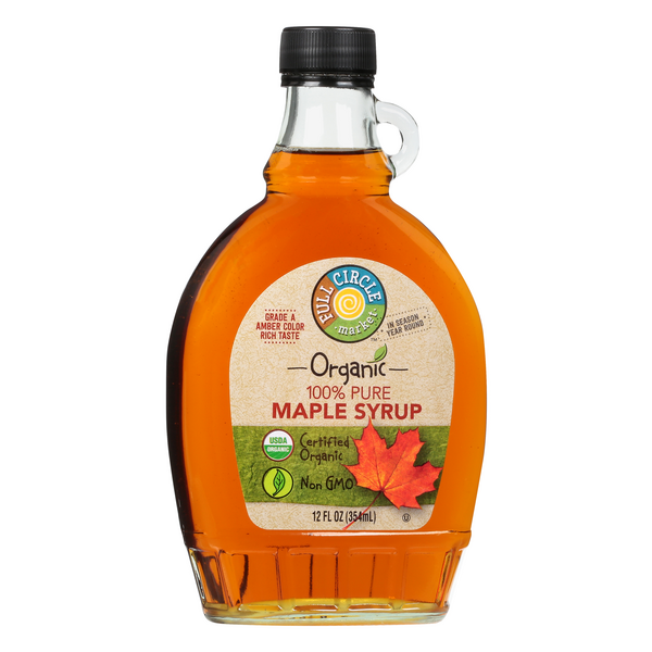 Full Circle Organic 100% Pure Maple Syrup 