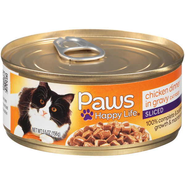 paws cat food