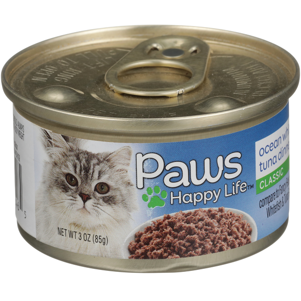 Paws Premium Ocean Whitefish & Tuna Gourmet Cat Food HyVee Aisles