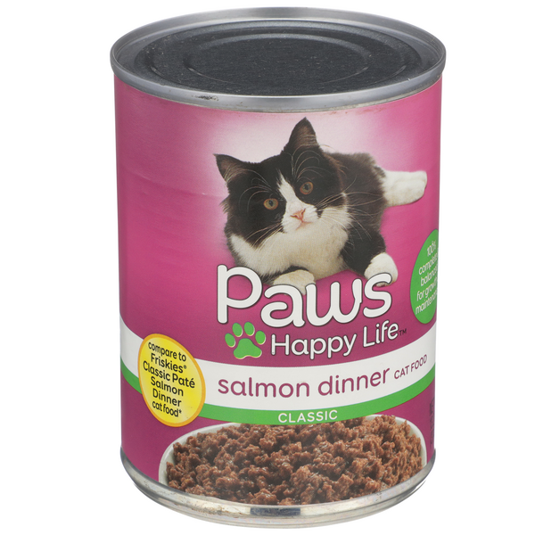 Paws Happy Life Salmon Dinner Wet Cat Food HyVee Aisles Online