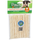 Paws Premium Natural Twist Sticks  Beefhide Chew 5 Inch 20Pk