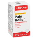 TopCare Extra Strength Pain Relief Acetaminophen 500mg Tablets