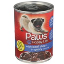 Paws Premium Slices with Beef in Gravy Dog Food