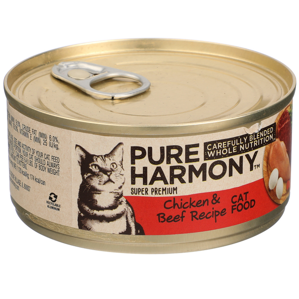 Pure Harmony Chicken & Beef Recipe Cat Food HyVee Aisles Online