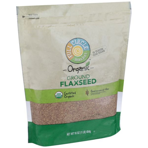 Full Circle Organic Ground Flaxseed | Hy-Vee Aisles Online Grocery 