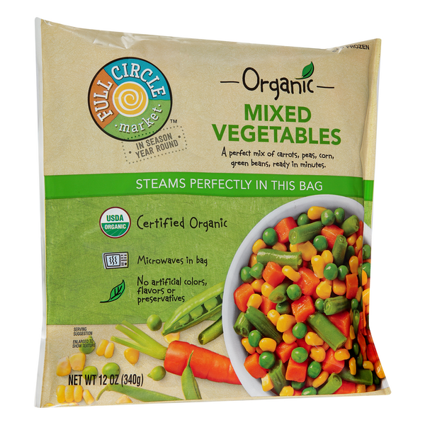 Full Circle Organic Steam in Bag Mixed Vegetables HyVee Aisles