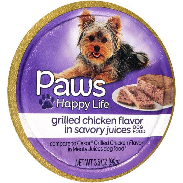 Paws Gourmet Grilled Chicken Flavor Wet Dog Food Hy Vee Aisles