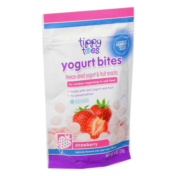 Tippy Toes Strawberry Yogurt Bites HyVee Aisles Online Grocery Shopping