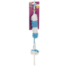 Paws Plush Shape Dangler with Catnip Cat Toy