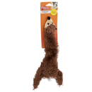 Paws Plush Stuffless Forest Critter Dog Toy