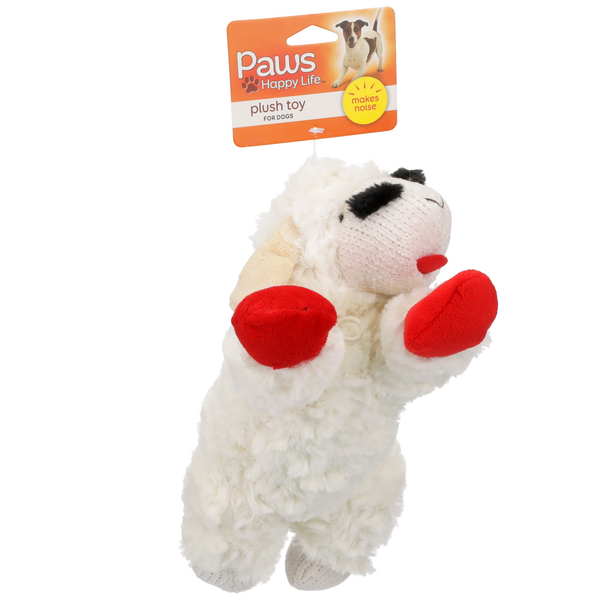 huge lamb chop dog toy