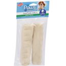 Paws Premium Beefhide Rolls For Dogs Plain Flavor 6 Inch