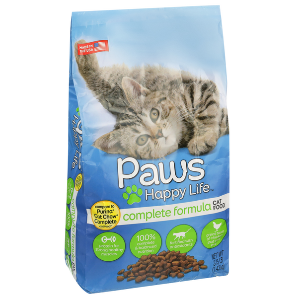 Paws Happy Life Complete Formula Dry Cat Food HyVee Aisles Online