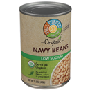 Full Circle Organic Navy Beans, Low Sodium