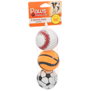 Paws Happy Life 3 Tennis Toys For Dogs