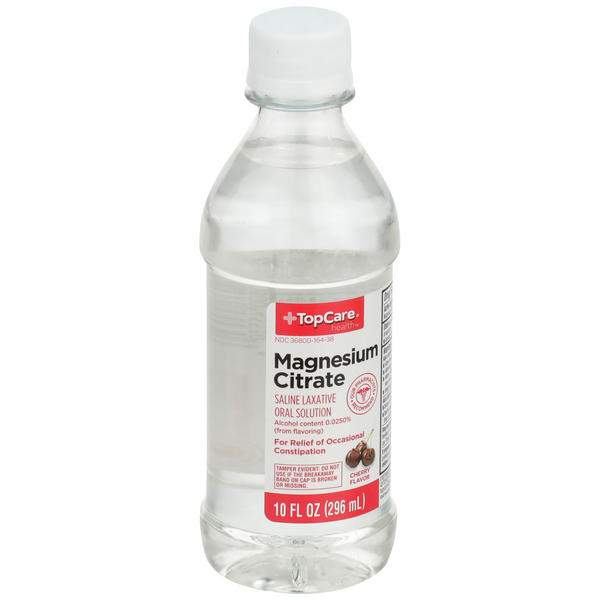 TopCare Health Magnesium Citrate, Cherry Flavor HyVee Aisles Online