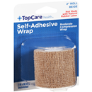 TopCare Health Self Adhesive Wrap 2" Roll Beige