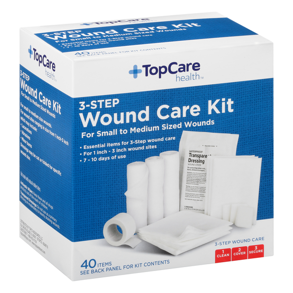 TopCare 3-Step Wound Care Kit | Hy-Vee Aisles Online Grocery Shopping