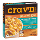 Crav'N Flavor Breakfast Bowl, Sausage & Gravy