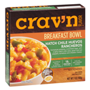 Crav'N Flavor Breakfast Bowl, Hatch Chile Huevos Rancheros