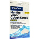 TopCare Menthol Vapor Cough Drops, Menthol