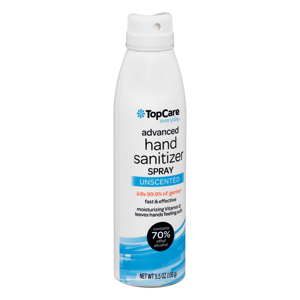 TopCare Advanced Hand Sanitizer Spray, Unscented HyVee Aisles Online Grocery Shopping
