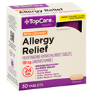 Topcare Allergy Relief, Non-Drowsy, Indoor/Outdoor, 180 Mg, Tablets