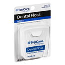 TopCare Everyday Unflavored Waxed Dental Floss