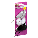 Paws Premium Furry Mice Soft 6Ct