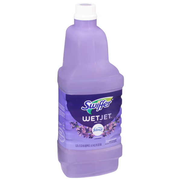Swiffer WetJet Multi-Surface Cleaner Solution - Lavender & Vanilla Comfort - 42.2 oz