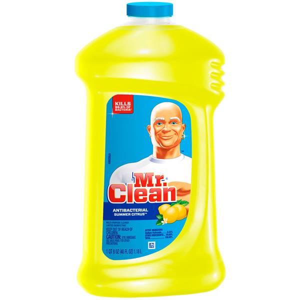 Mr Clean Liquid All Purpose Antibacterial Cleaner Summer Citrus | Hy ...