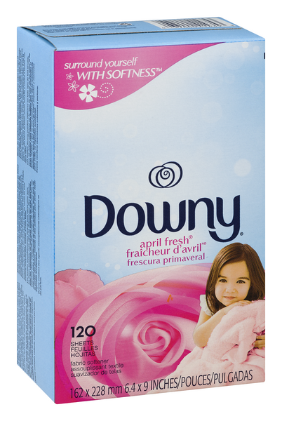 Downy April Fresh Fabric Softener Dryer Sheets, 120 ct - Gerbes Super  Markets