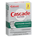 Cascade Platinum Dishwasher Cleaner Pacs, Fresh Scent