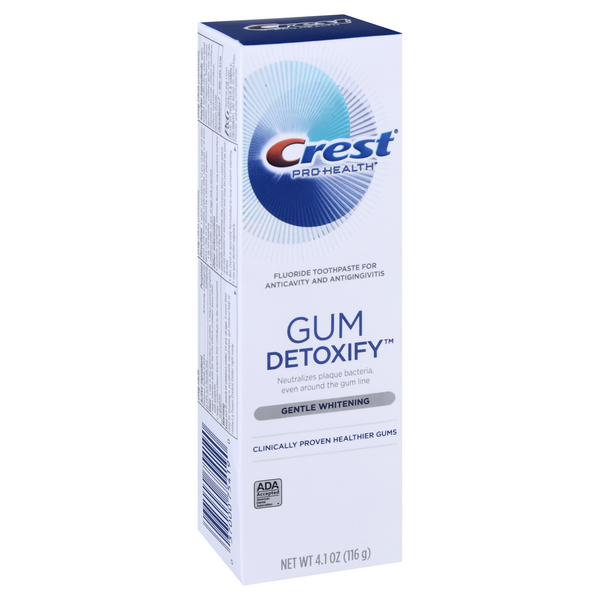 crest gum detoxify gentle whitening toothpaste