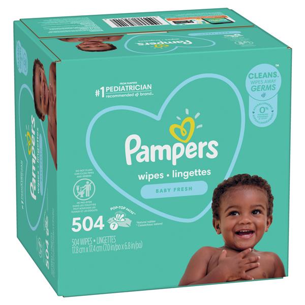 pampers complete clean scented baby wipes