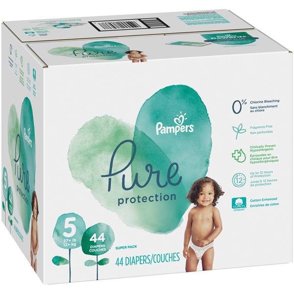 Pampers Pure Protection Size 5 Diapers HyVee Aisles Online Grocery
