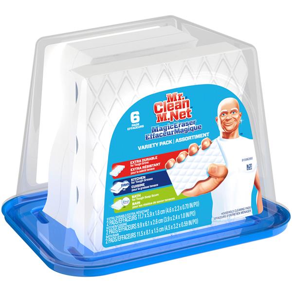 Mr. Clean Magic Eraser Variety Pack Assortment Cleaning Pads - 6ct