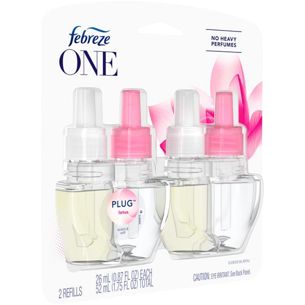 Febreze One Plug Lotus Scented Refill 2 87 Fl Oz Ea Hy Vee