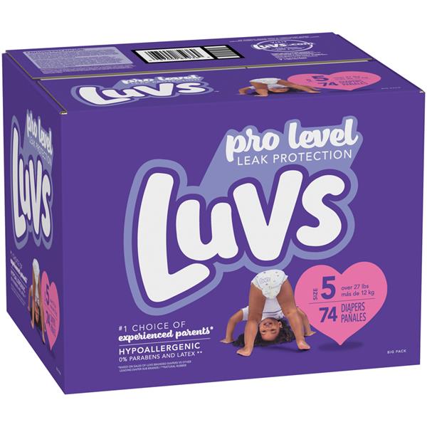 luvs diapers size 5