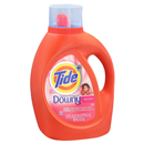 Tide Plus a Touch of Downy April Fresh Scent Liquid Laundry Detergent Bottle