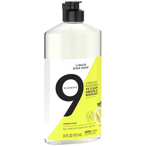 9 Elements Liquid Dish Soap, Lemon HyVee Aisles Online Grocery Shopping