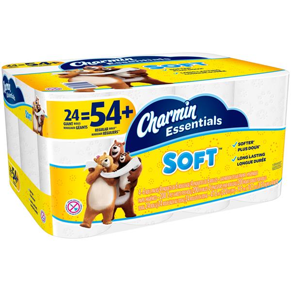 Charmin Essentials Soft Giant Rolls Toilet Paper HyVee Aisles Online