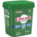 Cascade Complete ActionPacs, Dishwasher Detergent, Fresh Scent, 78Ct