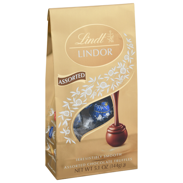 Lindt Lindor Truffles Chocolate Assorted Hy Vee Aisles Online Grocery Shopping 8994